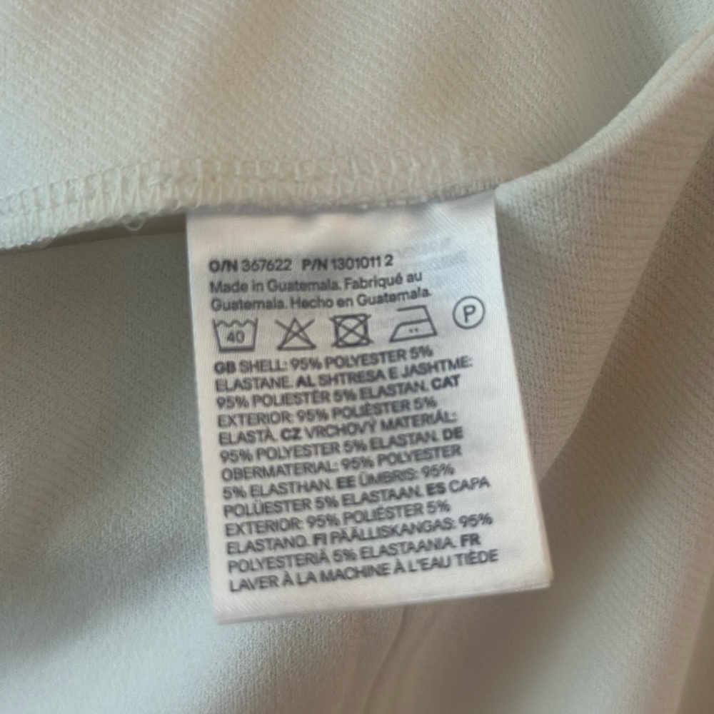 Women’s Classic White Pants - Picture 5 of 5